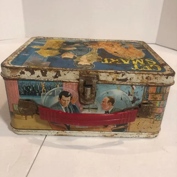 VINTAGE 1966 Talent Associates GET SMART Metal Lunch Box #F38